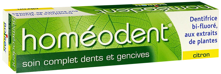 HOMEODENT CITRON SOIN COMPLET dentifrice