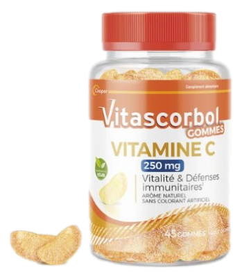 VITASCORBOLGOMMES VITAMINE C 250 MG  